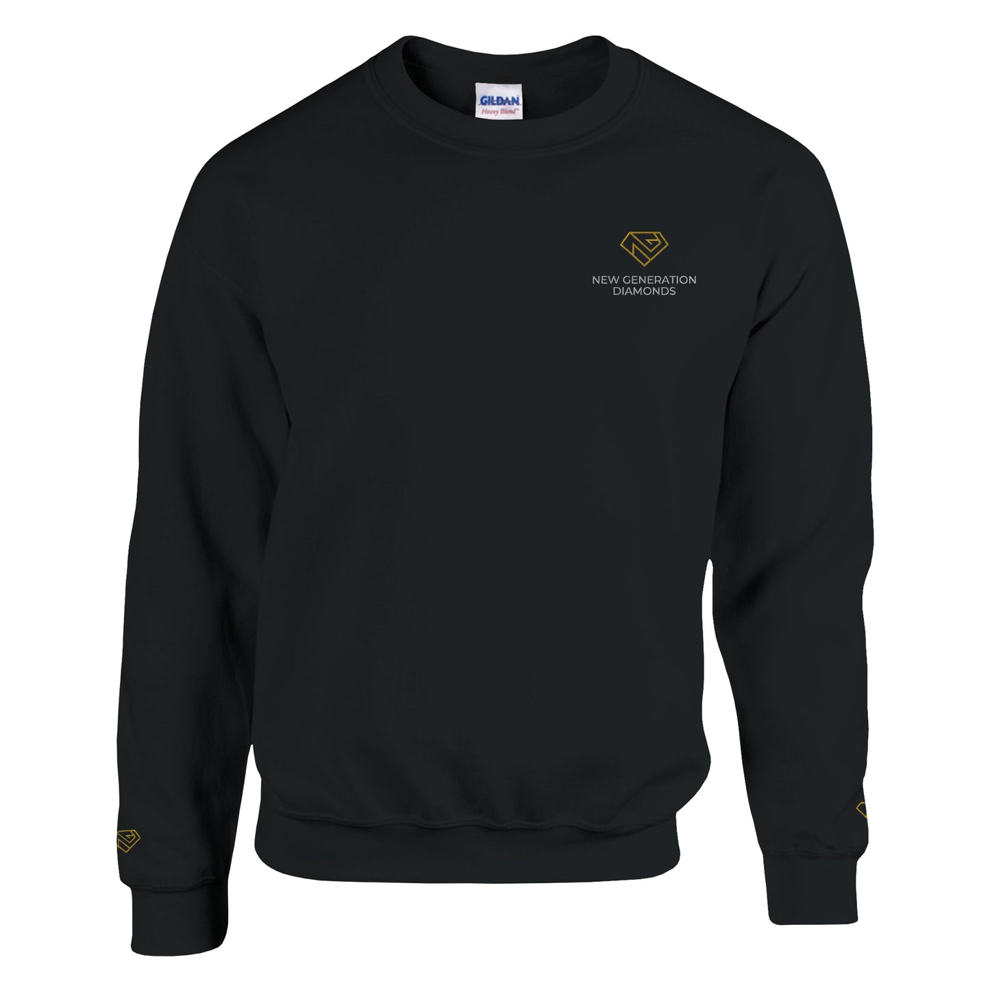 NGD logóval hímzett pulóver UNISEX