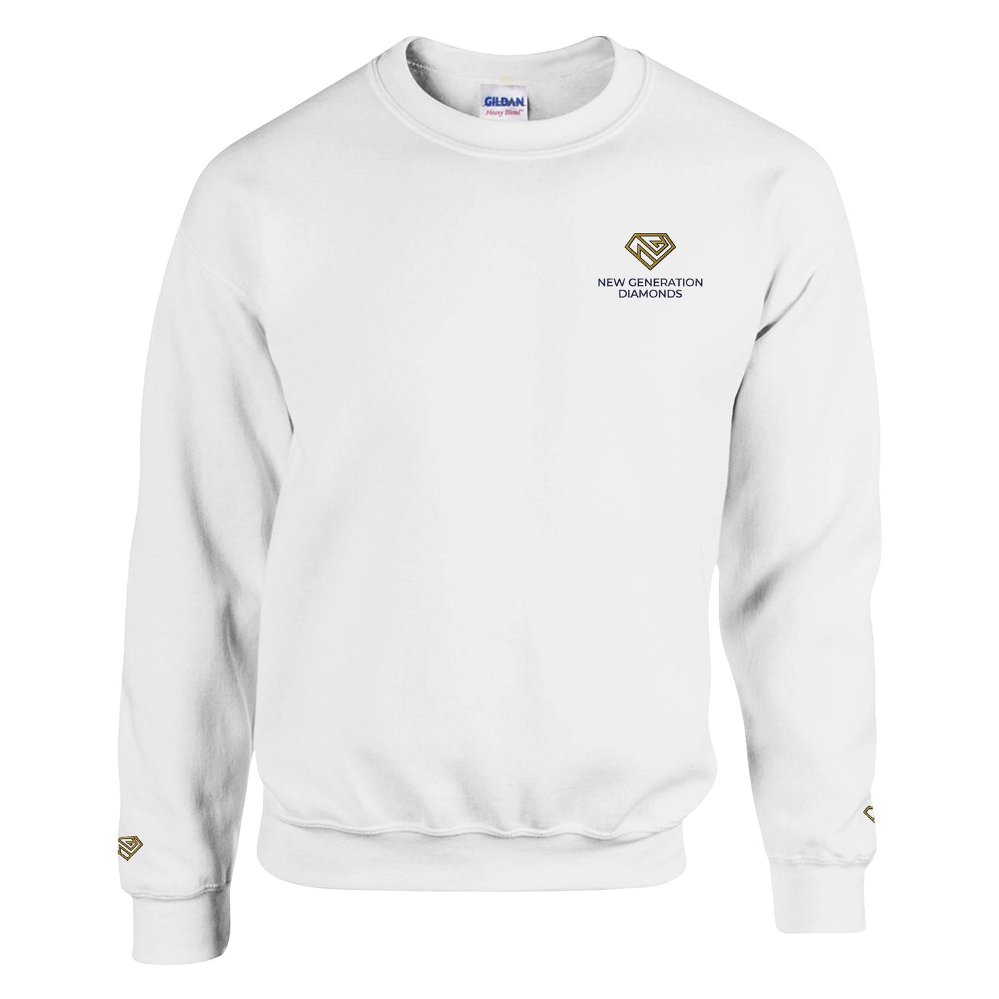 NGD logóval hímzett pulóver UNISEX