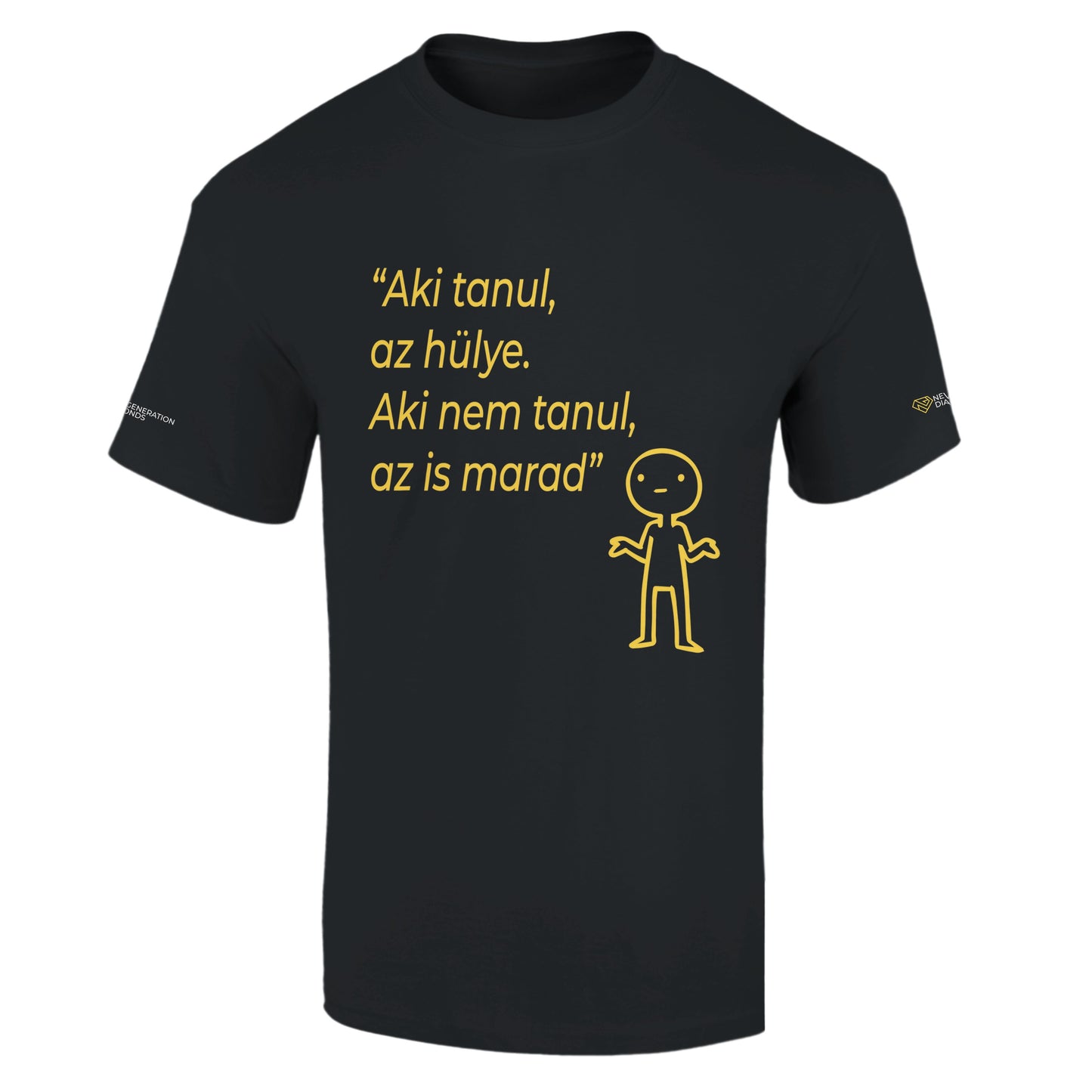 AKI TANUL AZ HÜLYE póló UNISEX